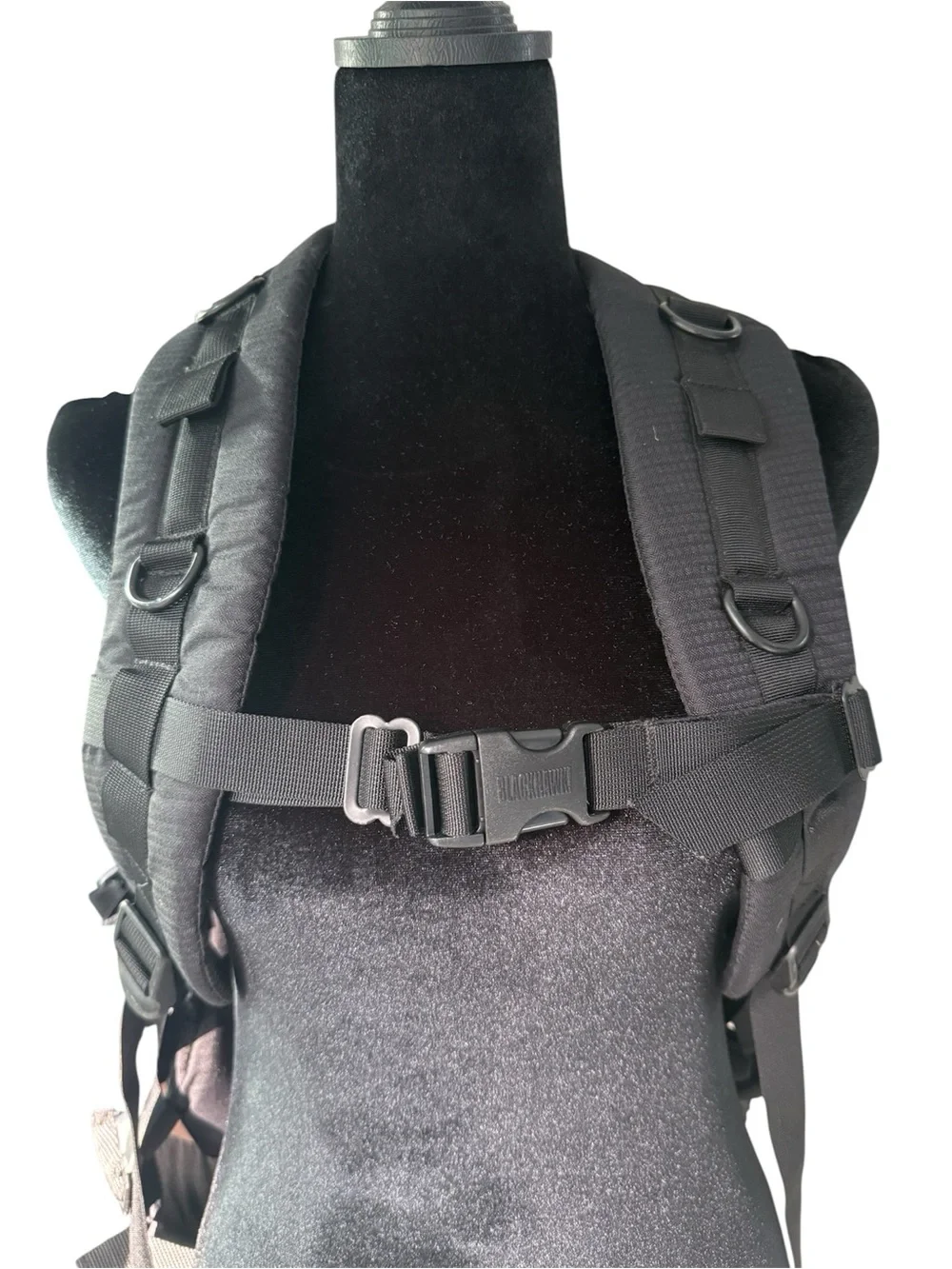 Blackhawk! Tactical Backpack Black Molle Military Assault Rucksack Travel Pack